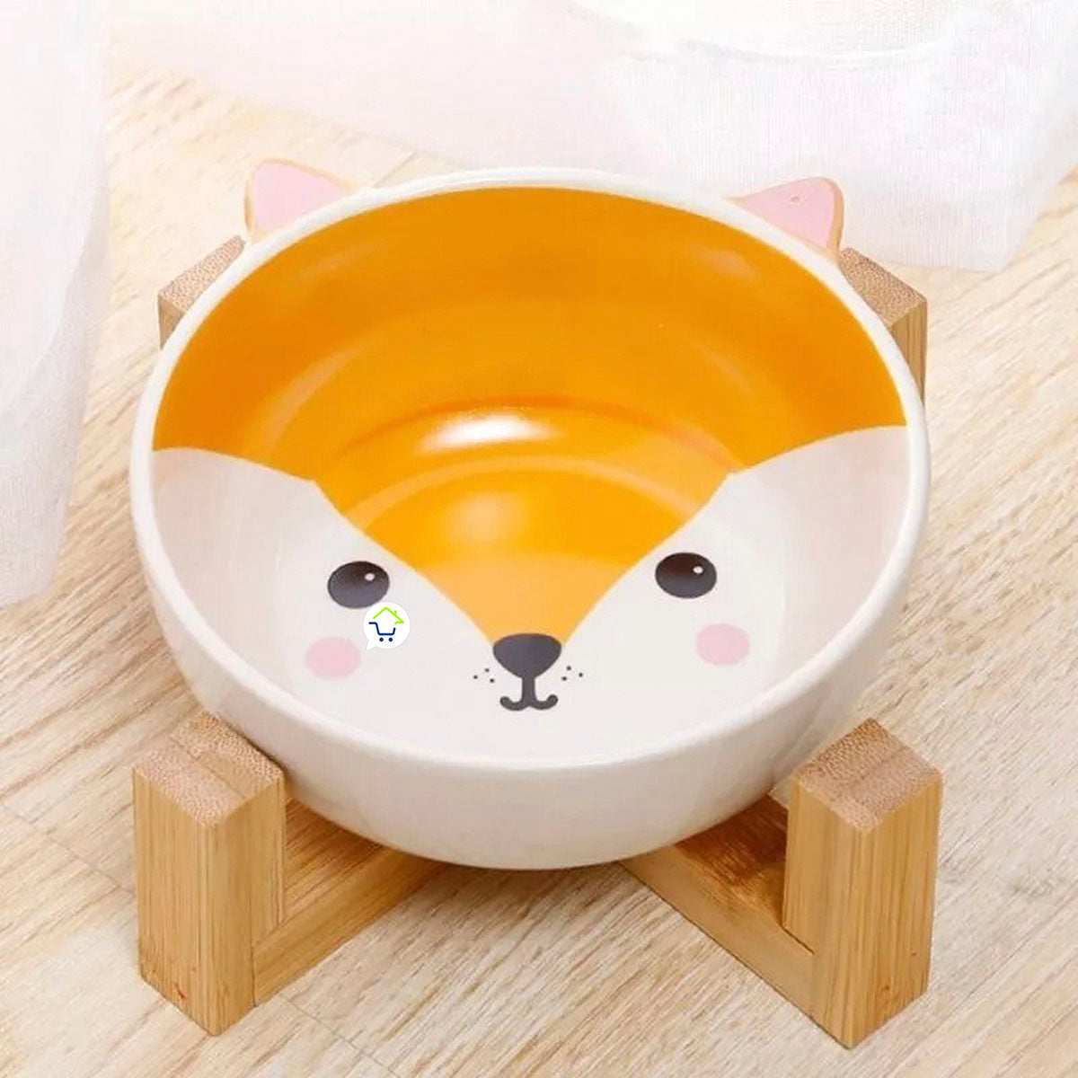 Comedero Bebedero Bowl Para Mascotas Cerámica D115